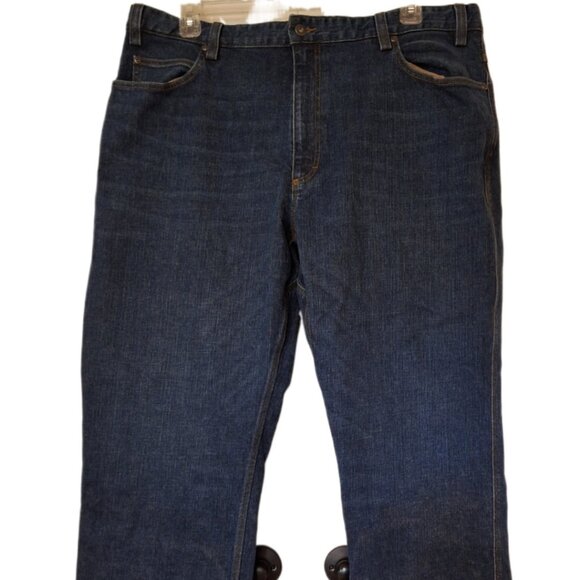 Duluth Trading Co Men's Flex Ballroom Jeans Relaxed Fit 44x30 Excellent - Picture 1 of 5